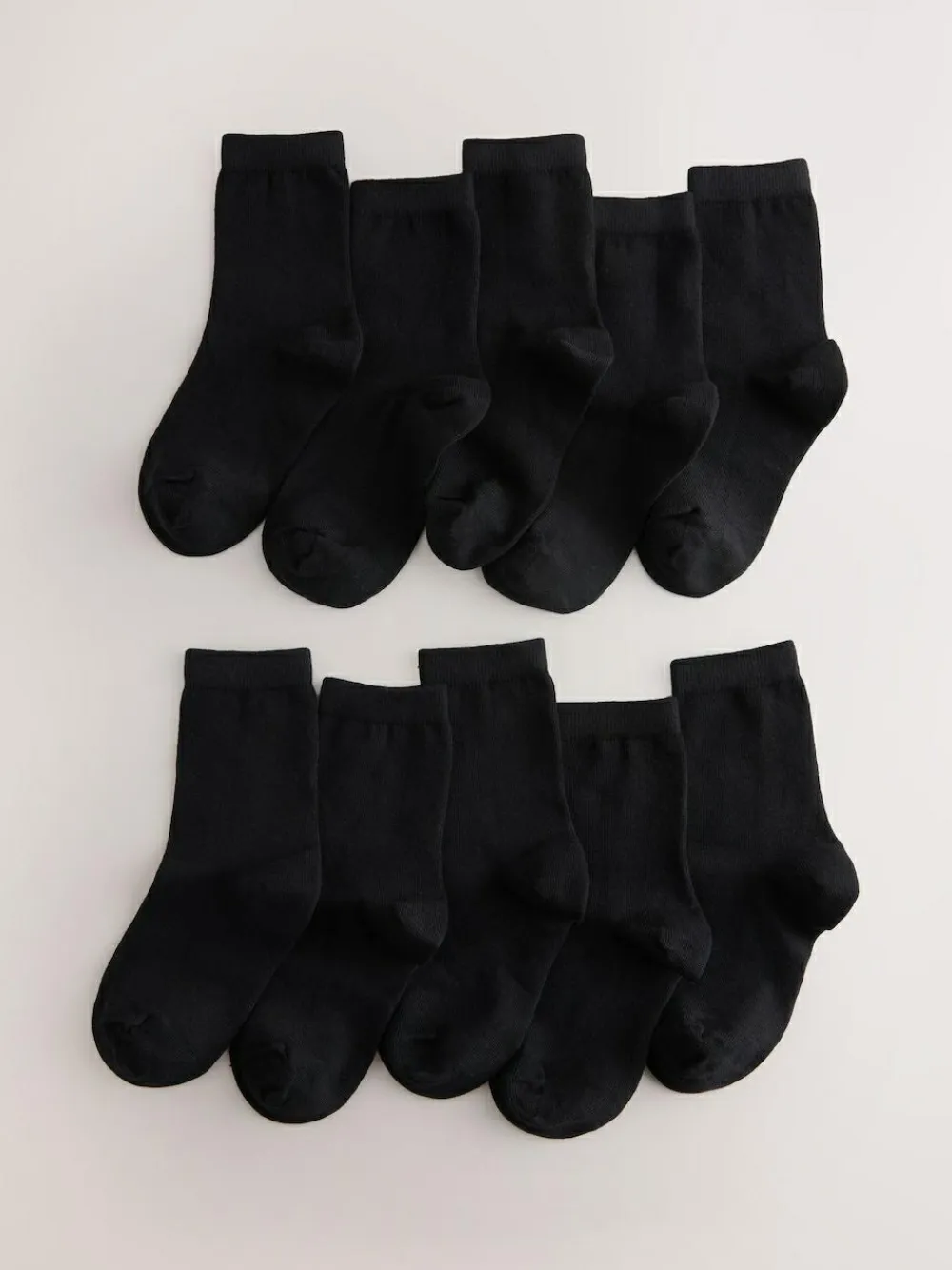 Outlet Next 10 Pack Cotton Rich Socks Black