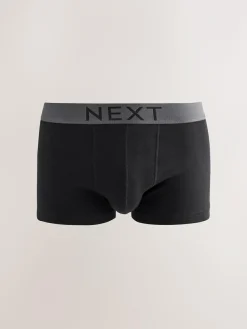 Outlet Next Black 10 pack Hipster 100% Cotton Boxers
