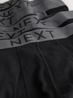 Outlet Next Black 10 pack Hipster 100% Cotton Boxers