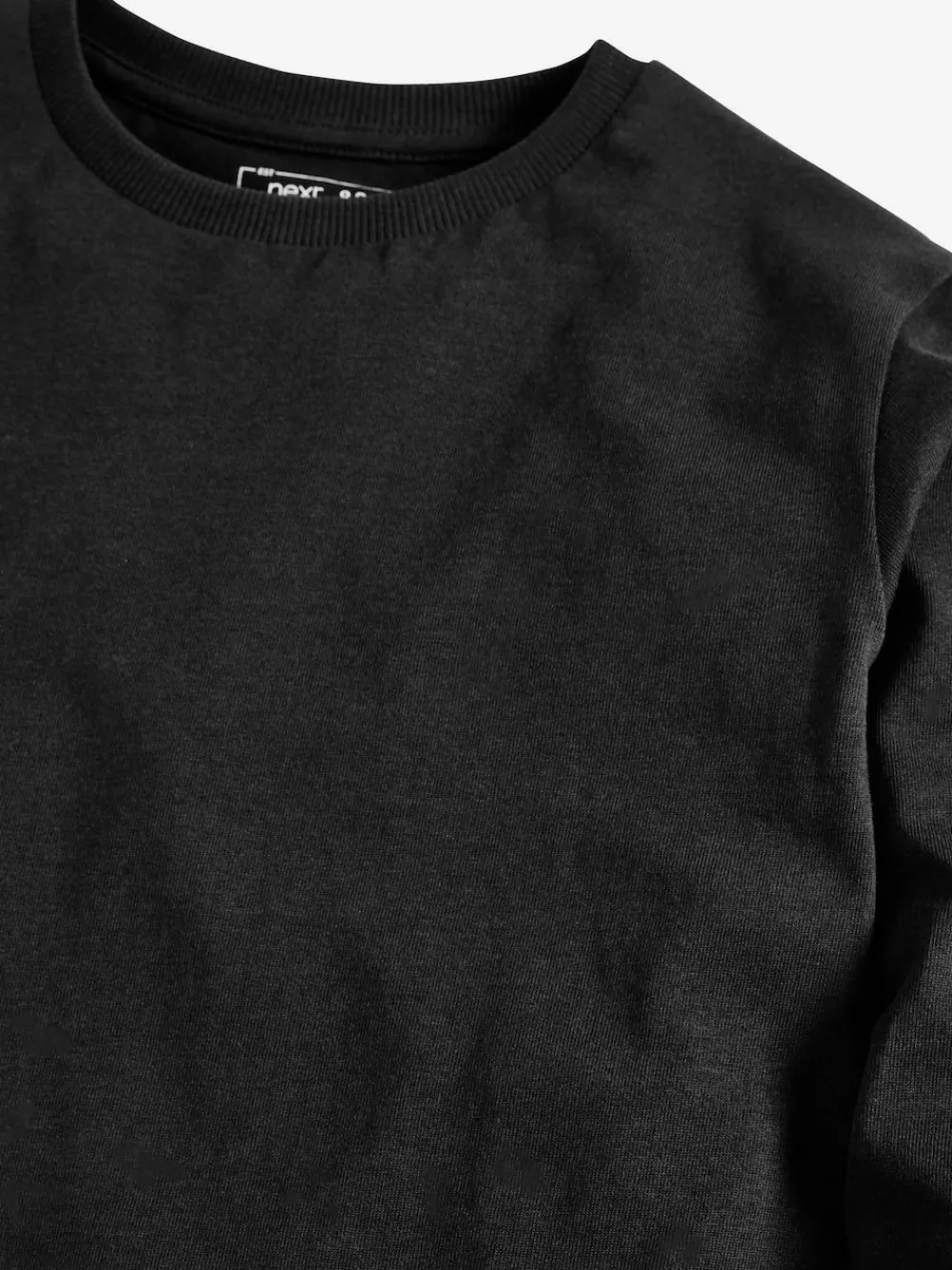 Sale Next 2 Pack Long Sleeve T-Shirts (3-16yrs) Black