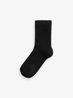 Next Black 7 Pack Premium Bamboo Rich Socks^BOY Socks