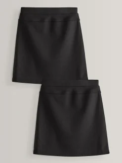 Next 2 Pack Pull-On Jersey Stretch School Pencil Skirts (3-17yrs)^ Shorts & Skirts