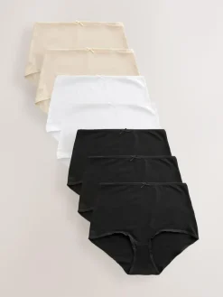 Next Full Brief Cotton Rich Knickers 7 Pack^Women Panties|All Lingerie