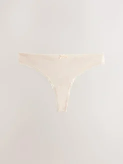 Next Thong Cotton Rich Knickers 7 Pack^Women Panties|All Lingerie