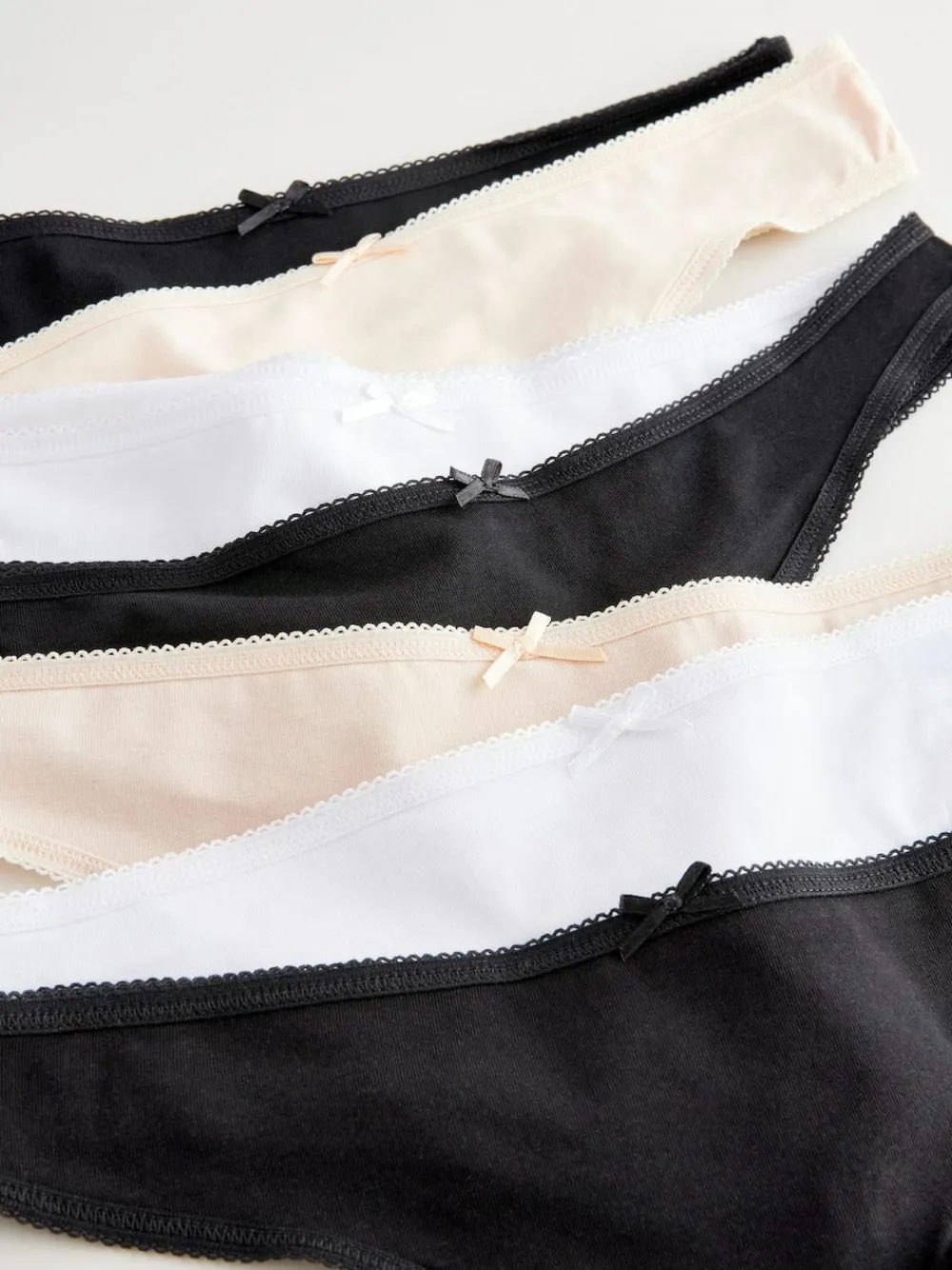 Next Thong Cotton Rich Knickers 7 Pack^Women Panties|All Lingerie