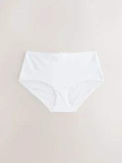 Next Midi Cotton Rich Knickers 7 Pack^Women Panties|All Lingerie