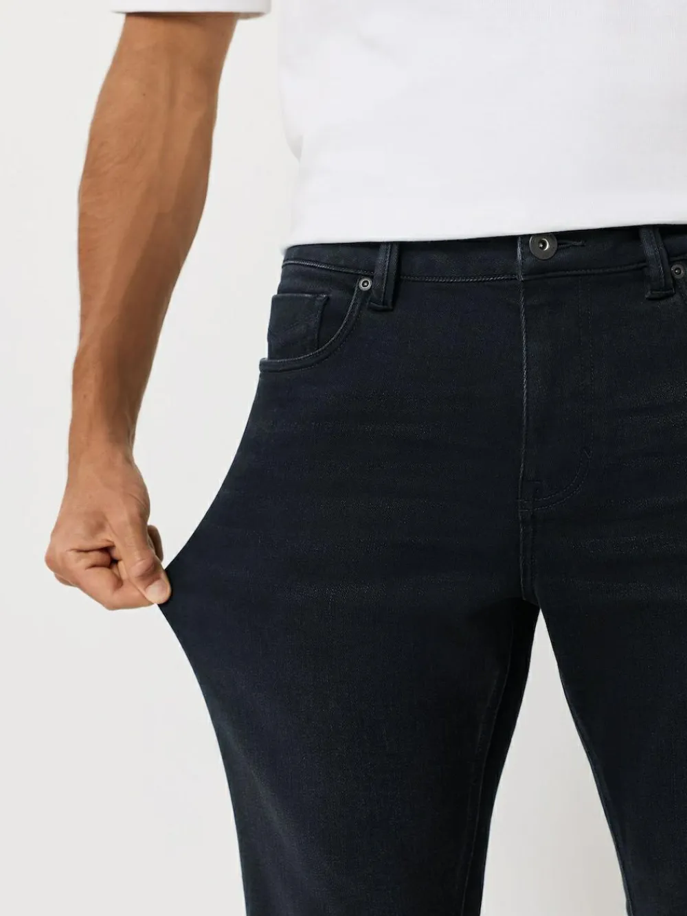 Next Black - ThermoGen Straight Fit Motionflex Jeans^ Jeans|Jeans