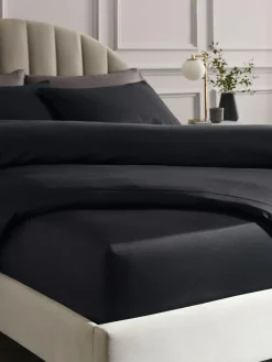 Next 300 Thread Count Collection Luxe 100% Cotton Deep Fitted Sheet^ Bedsheets & Pillow Cases