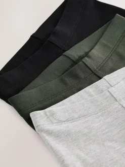 Hot Next Black & White Cycling Shorts 3 Pack (3mths-7yrs)