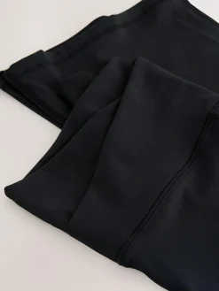 Next Black Active Balance Wrap Front Flared Leggings^Women Leggings & Sweatpants