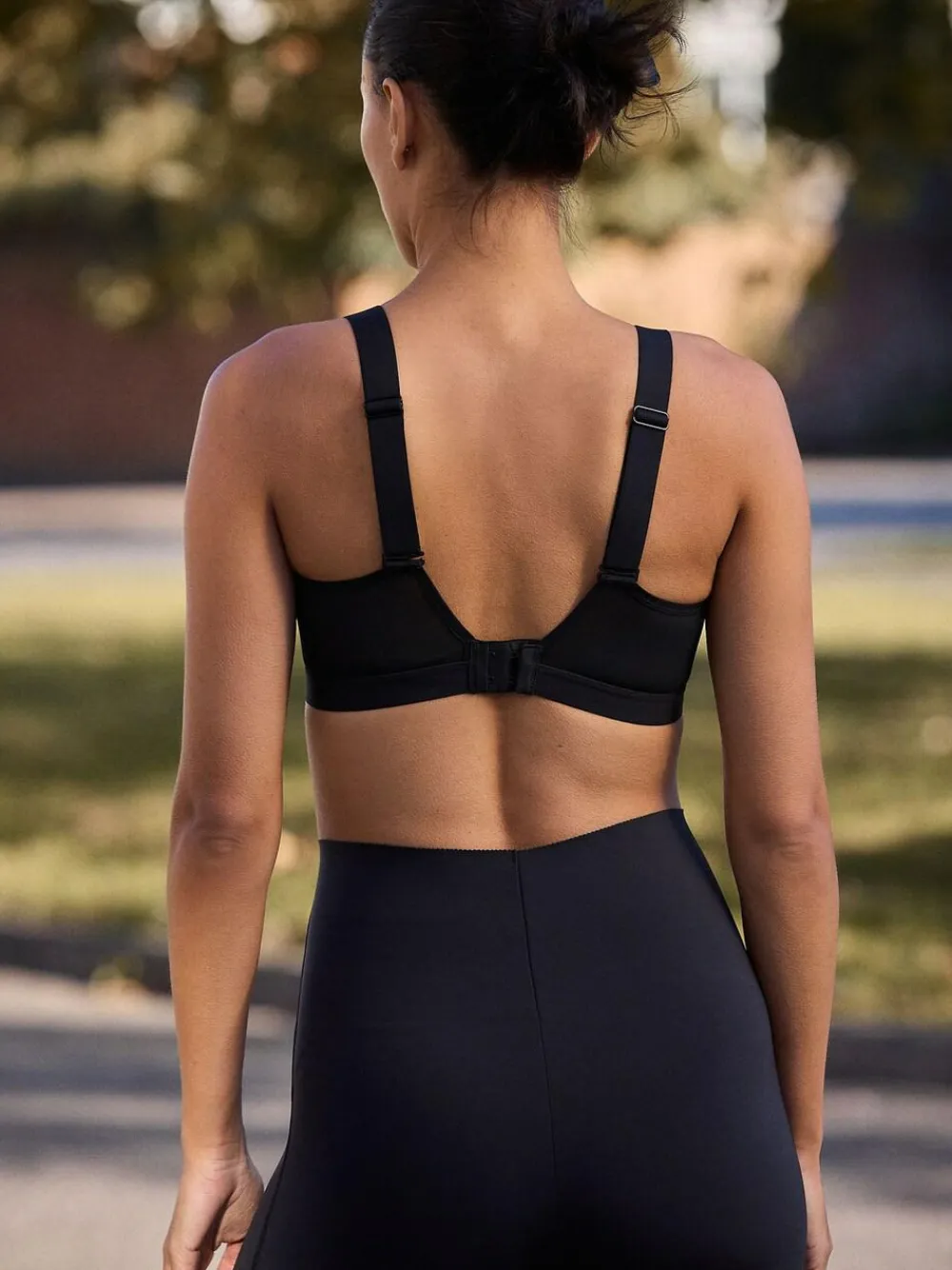 Discount Next Active Sports High Impact Dry Tech Crop Tops 2 Pack Black