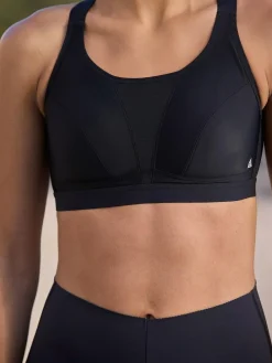 Discount Next Active Sports High Impact Dry Tech Crop Tops 2 Pack Black