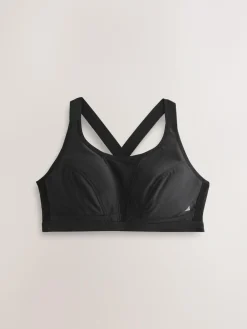 Discount Next Active Sports High Impact Dry Tech Crop Tops 2 Pack Black