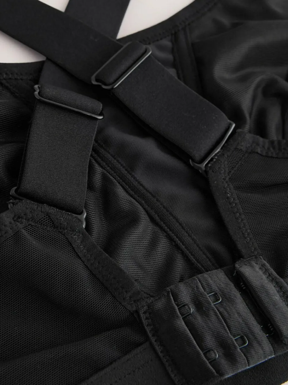 Discount Next Active Sports High Impact Dry Tech Crop Tops 2 Pack Black