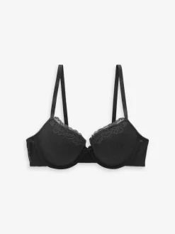 Clearance Next A-DD Push Up Padded Balcony Bra Black