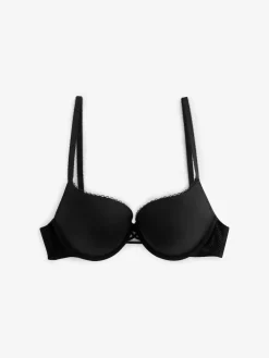 Online Next A-DD Push-Up Triple Boost Plunge Bra Black