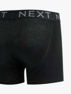 Next Black A-Front Boxers 10 Pack^ Underwear|Underwear