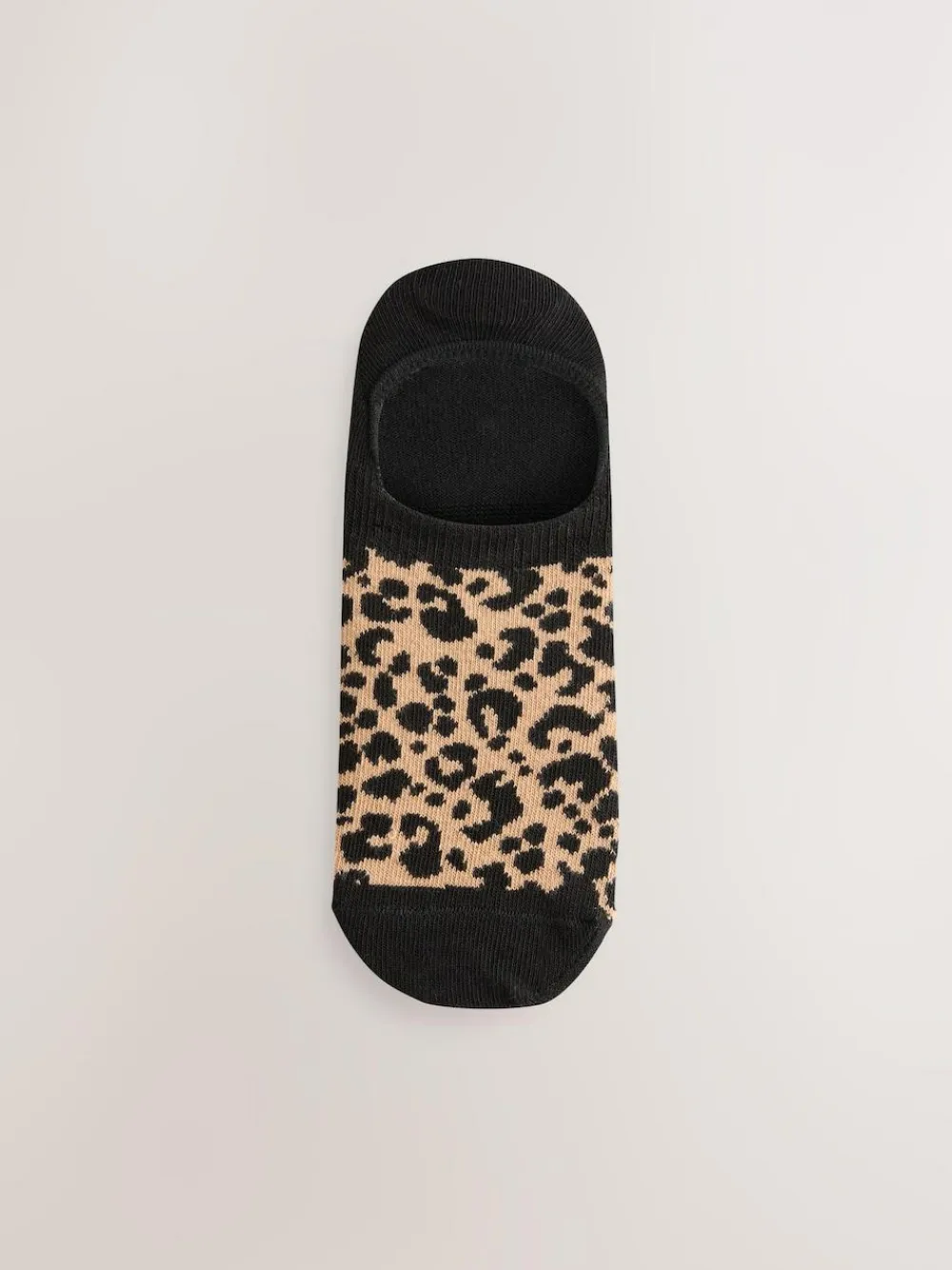 Next Black Animal Invisible Trainer Socks 5 Pack^Women Socks & Tights