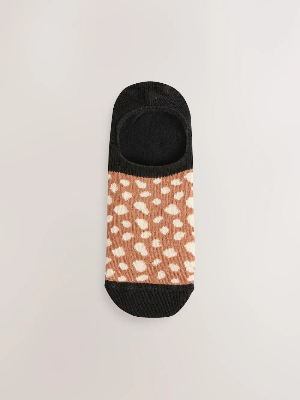 Next Black Animal Invisible Trainer Socks 5 Pack^Women Socks & Tights