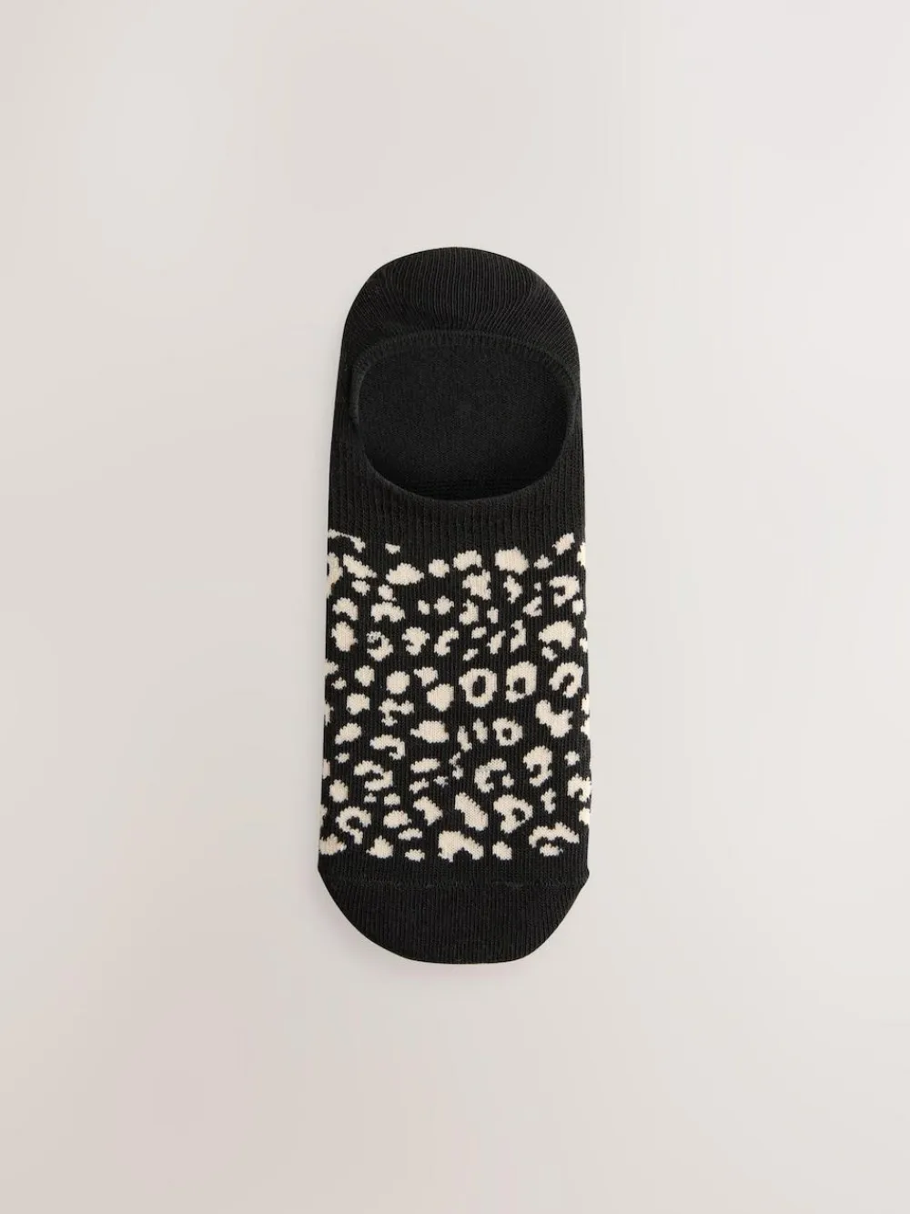 Next Black Animal Invisible Trainer Socks 5 Pack^Women Socks & Tights