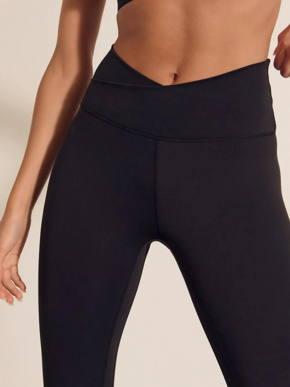 Next Balance Wrap Front Yoga Leggings^Women Sportswear|Leggings & Sweatpants