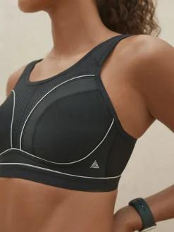Next B-G Active Sports High Impact Dry Tech Non Pad Bra^Women Bras|Dd+ Range
