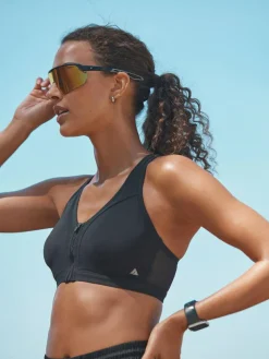 Next B-GG Active Sports High Impact Dry Tech Zip Front Bra^Women Bras|Sportswear