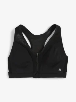 Next B-GG Active Sports High Impact Dry Tech Zip Front Bra^Women Bras|Sportswear