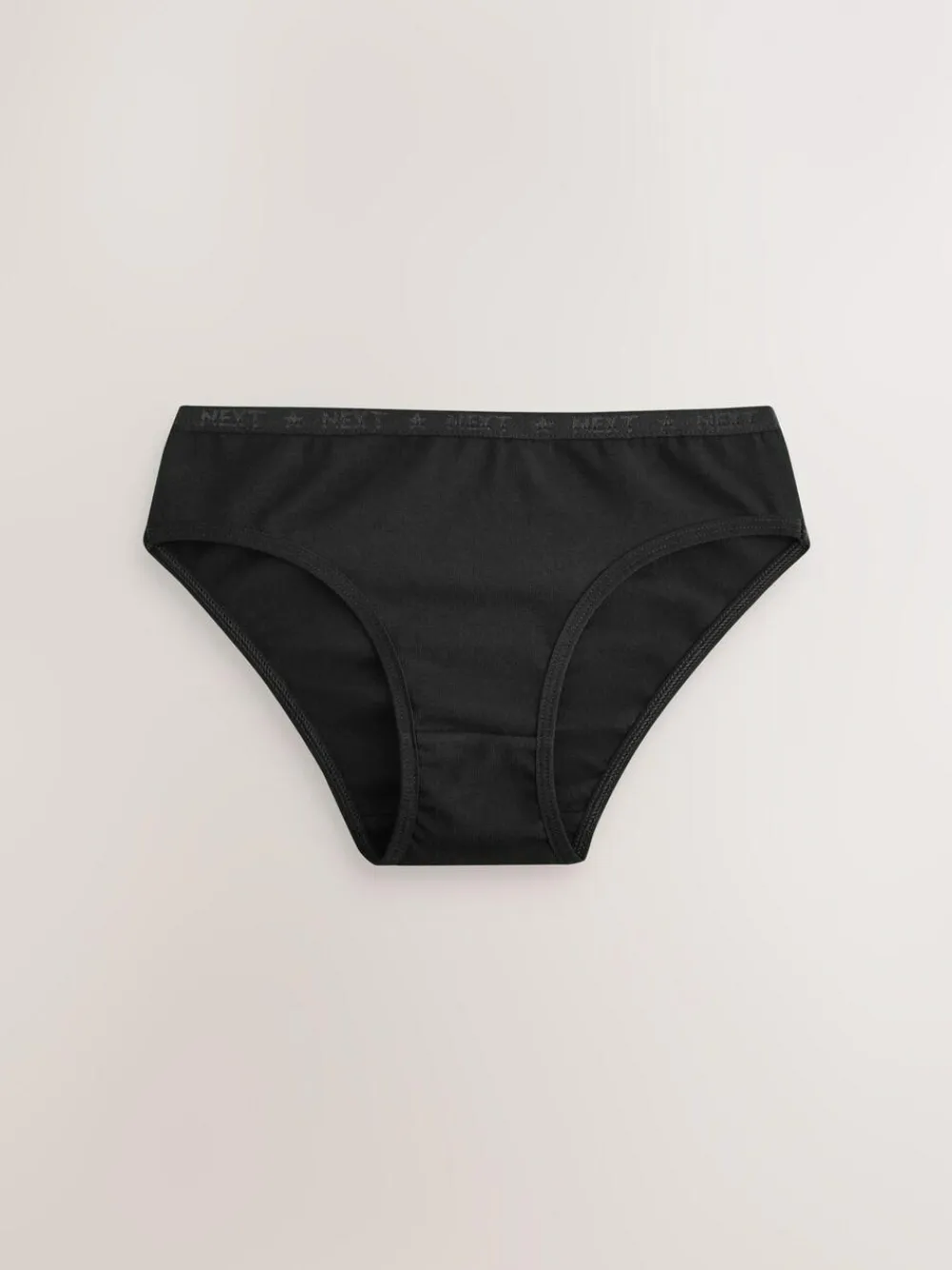 New Next Bikini Briefs 5 Pack (5-16yrs) Black