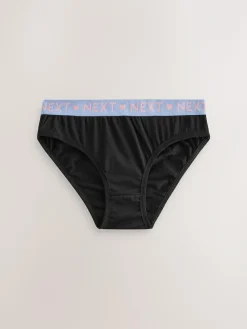 Next Bikini Briefs 7 Pack (5-16yrs) Black