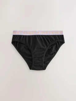Next Bikini Briefs 7 Pack (5-16yrs) Black