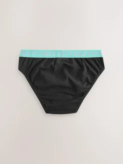Next Bikini Briefs 7 Pack (5-16yrs) Black