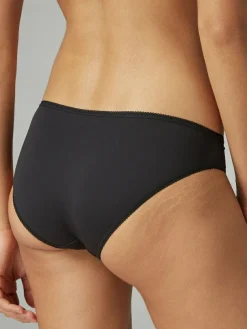 New Next Bikini Microfibre Knickers 7 Pack Black