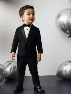 Next Blazer, Shirt, Trousers And Bow Tie Set (3mths-9yrs)^BOY Occasionwear|Sets & Co-Ords