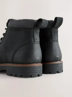 Next Borg Lined Cord Trim Boots^ Boots|Boots