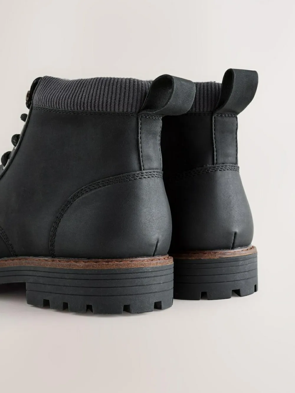 Next Borg Lined Cord Trim Boots^ Boots|Boots