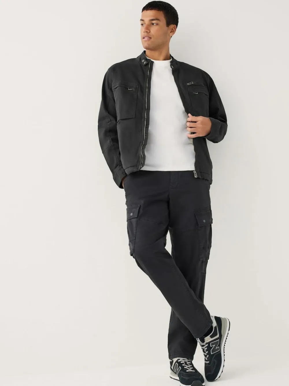 Next Borg Lined Zip Through Funnel Jacket^ Coats & Jackets|Coats & Jackets