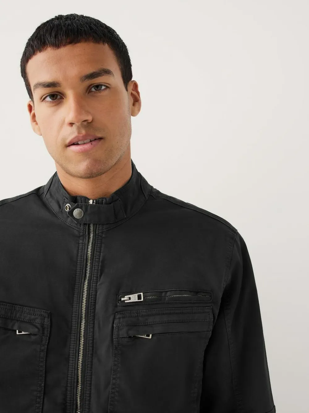 Next Borg Lined Zip Through Funnel Jacket^ Coats & Jackets|Coats & Jackets