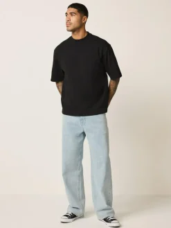 Best Next Boxy Heavyweight T-Shirt Black