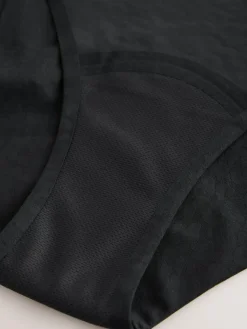 Next Black Brazilian Anti Leak Knickers 2 Pack