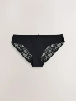 Next Brazilian Lace Back NVPL Knickers 7 Pack^Women Panties|All Lingerie