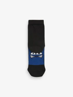 Discount Next Black/ Bright Faces Cotton Rich Socks 7 Pack