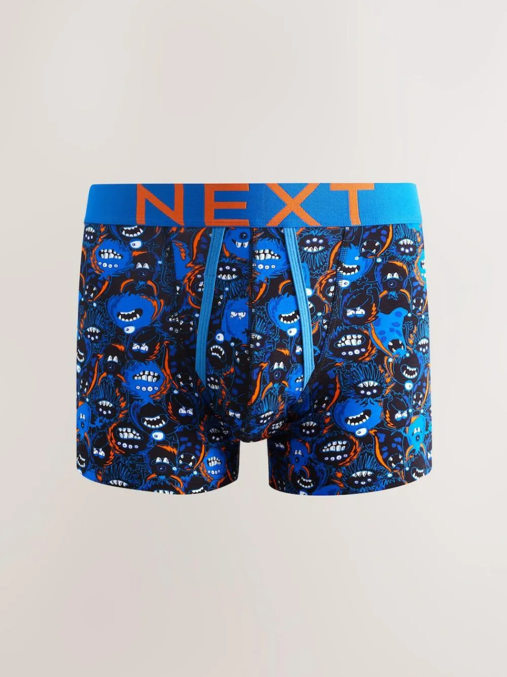 Online Next Black Bright Monster A-Front Boxers