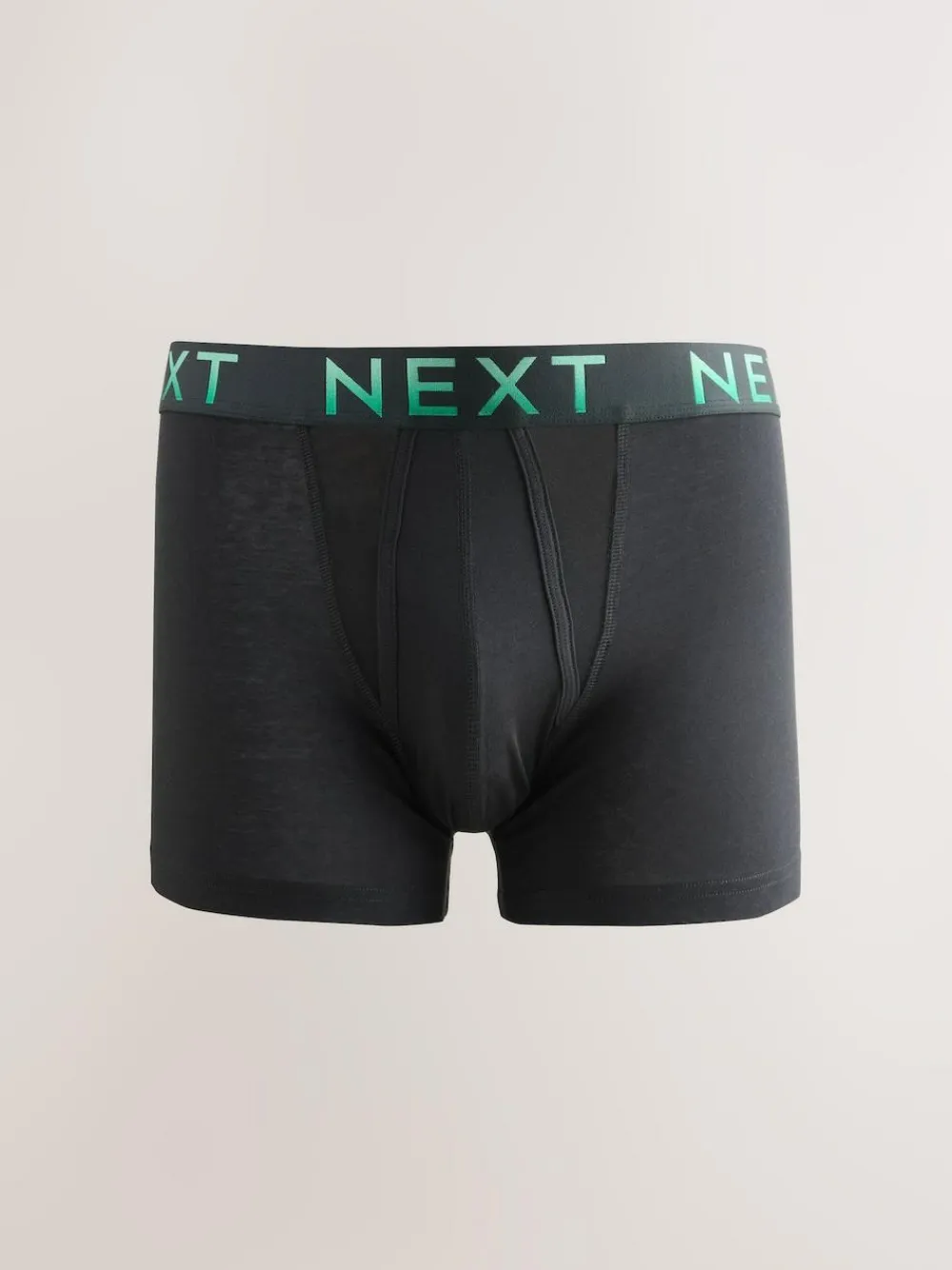 Next Black Bright Ombre Text Waistband 10 pack Cotton Rich Blend Hipsters Boxers^ Underwear|Underwear