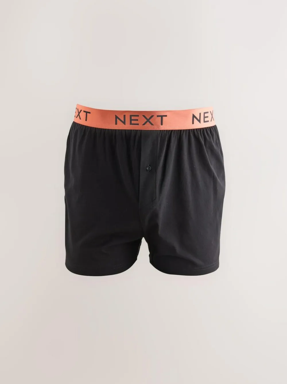 New Next Black Bright Waistband Loose Boxers