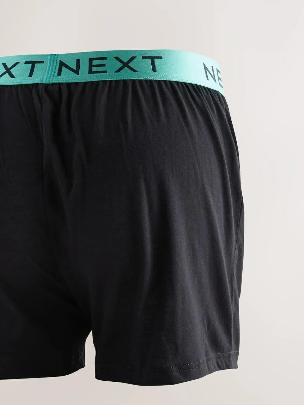 New Next Black Bright Waistband Loose Boxers