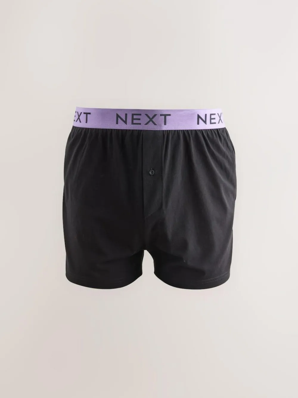 New Next Black Bright Waistband Loose Boxers