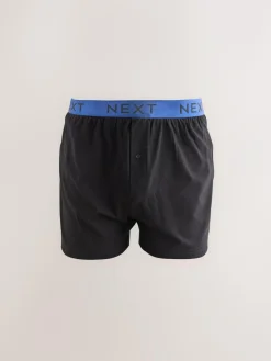 New Next Black Bright Waistband Loose Boxers