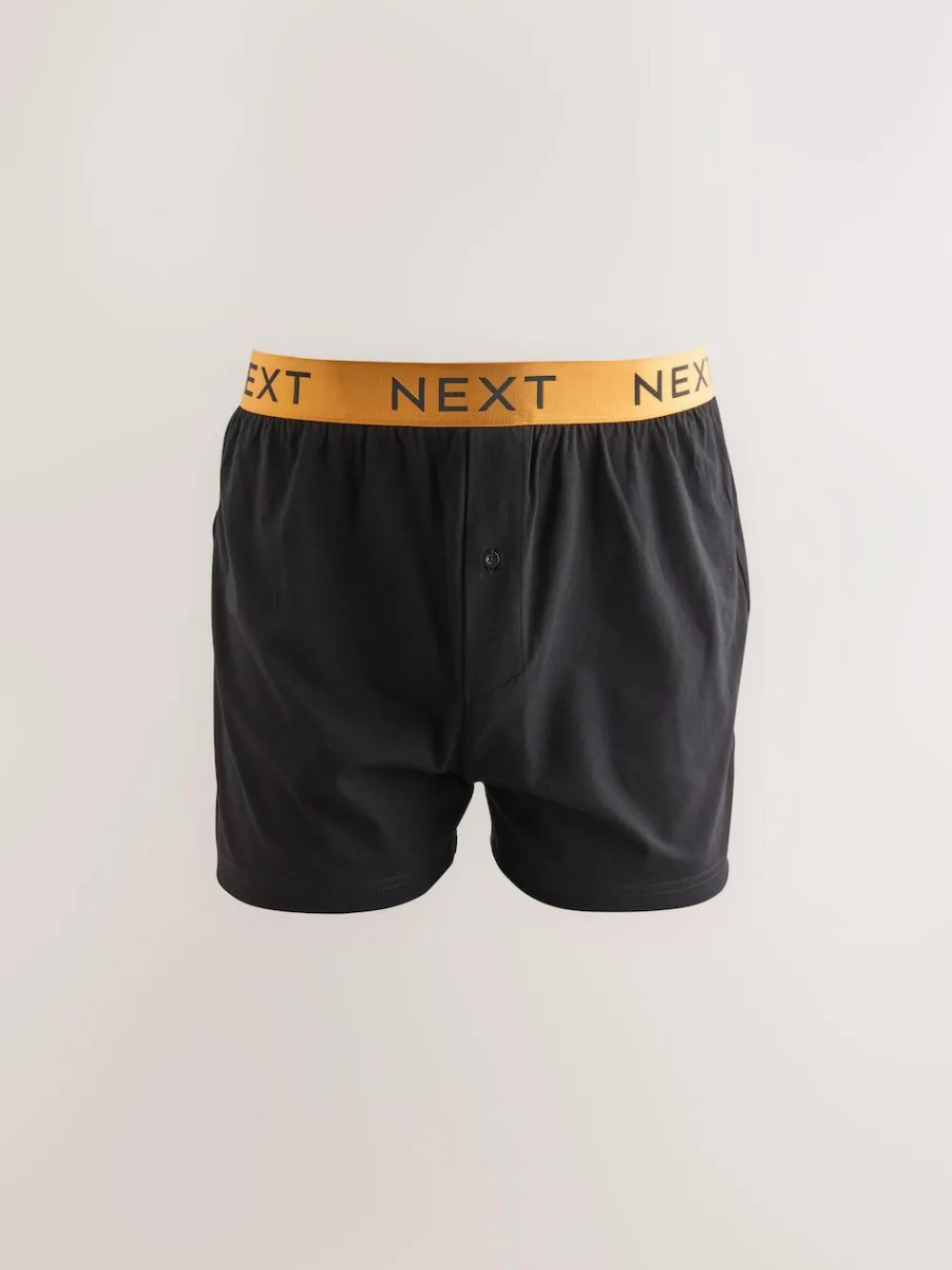 New Next Black Bright Waistband Loose Boxers