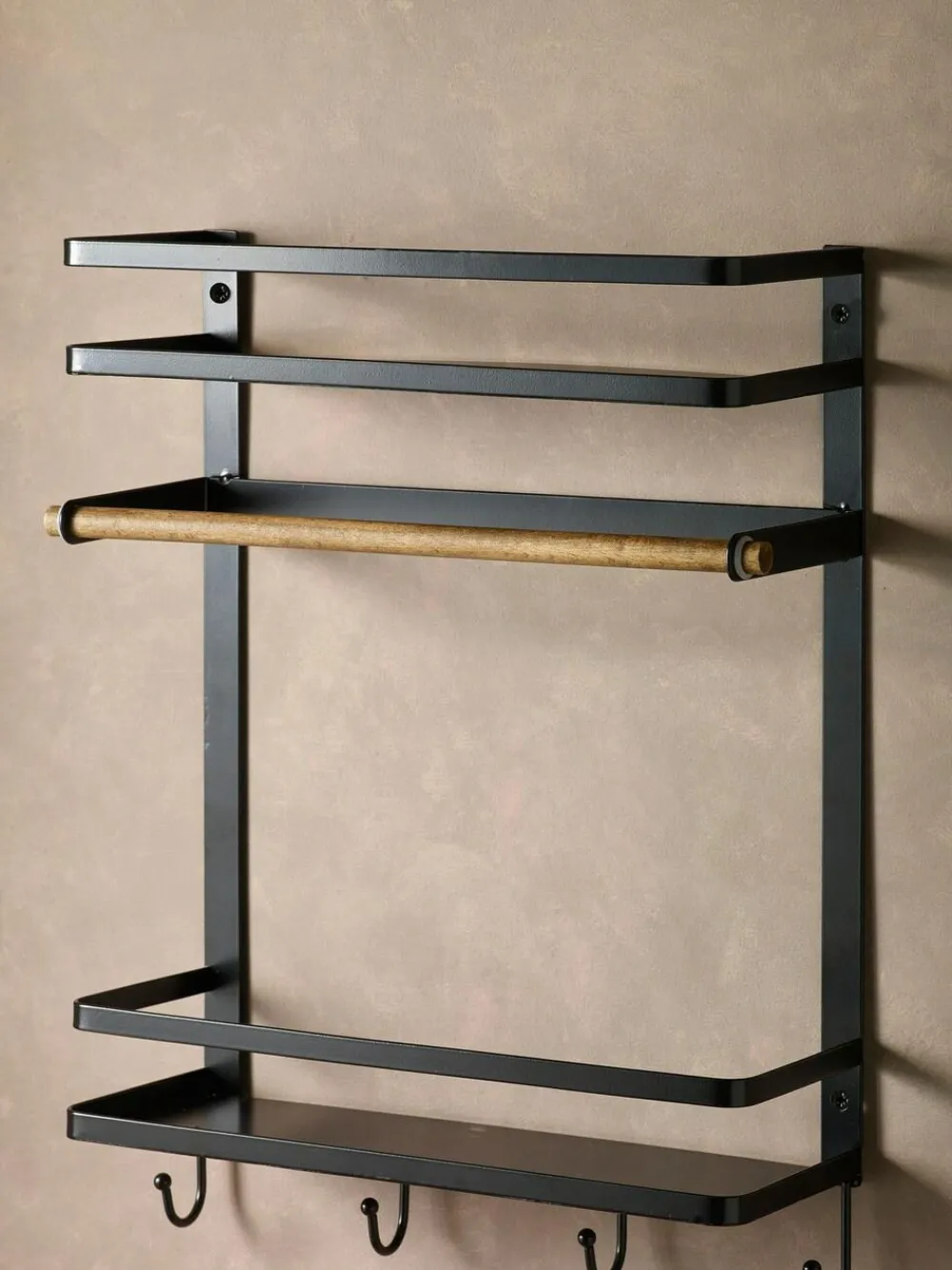 Next Black Bronx Wall Storage^ Storage & Organisation